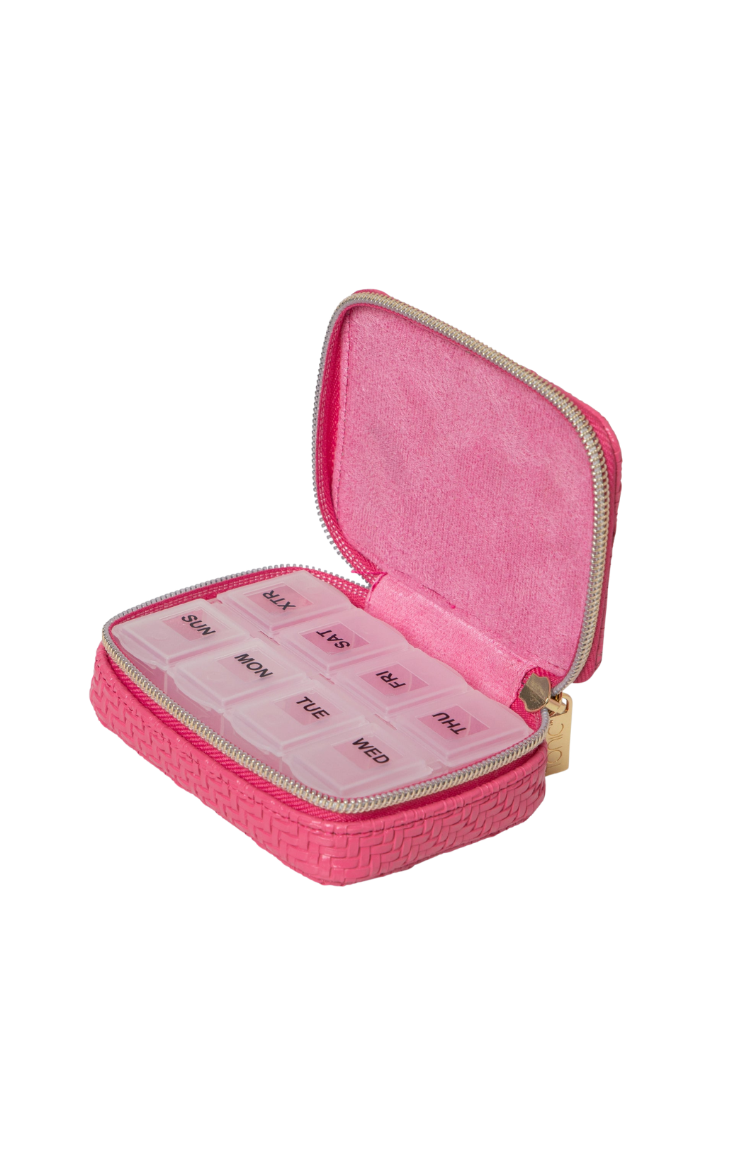 Herringbone Pill Box