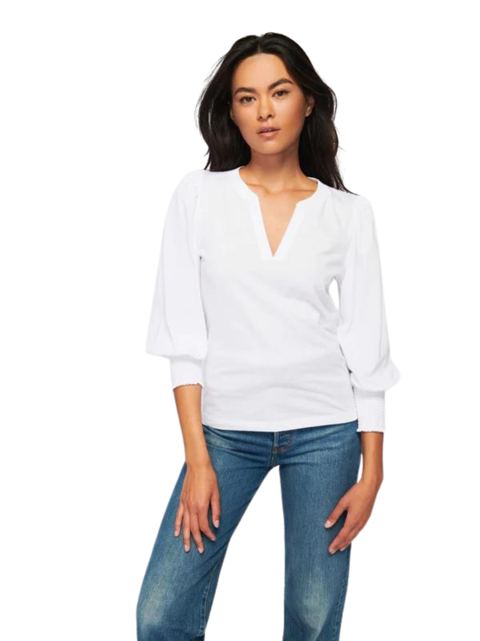 Nation LTD Flora Peasant Top