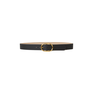 B-LOW THE BELT Kyra Belt Made with high grade Italian leather, this versatile belt features a gold-tone twisted buckle on a classic strap for easy styling